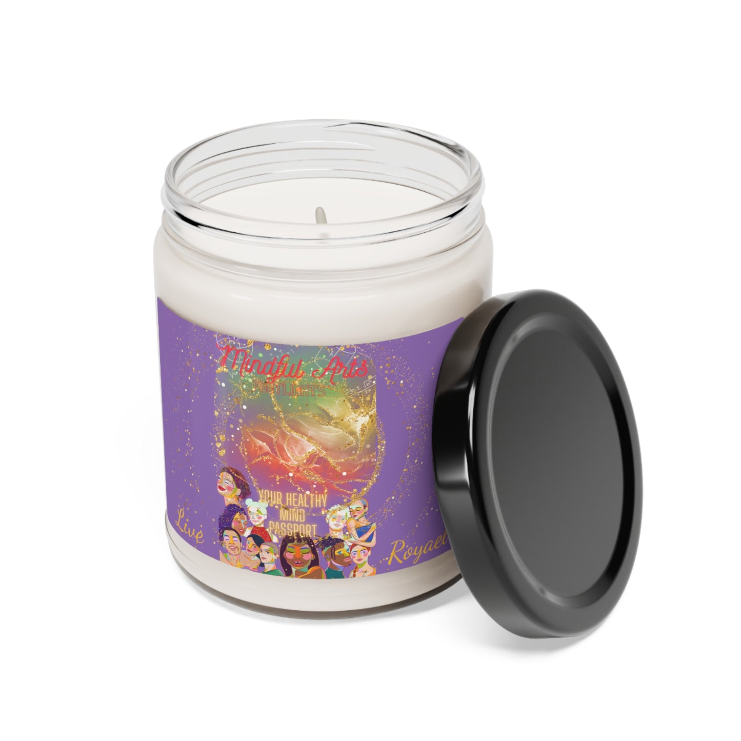 Royael Arts Scented Soy Candles ( Mindful Arts Collection)