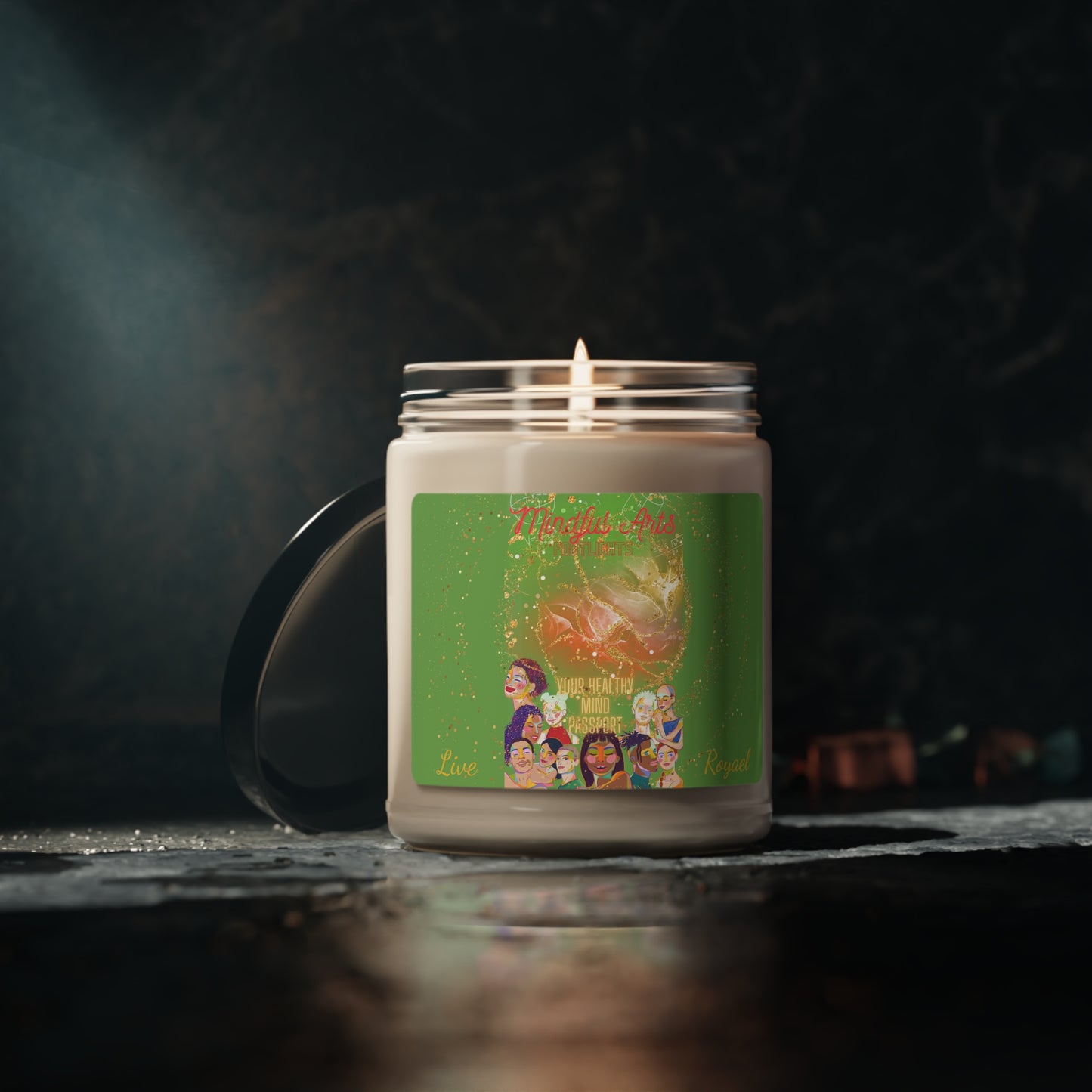 Royael Arts Scented Soy Candles ( Mindful Arts Collection)