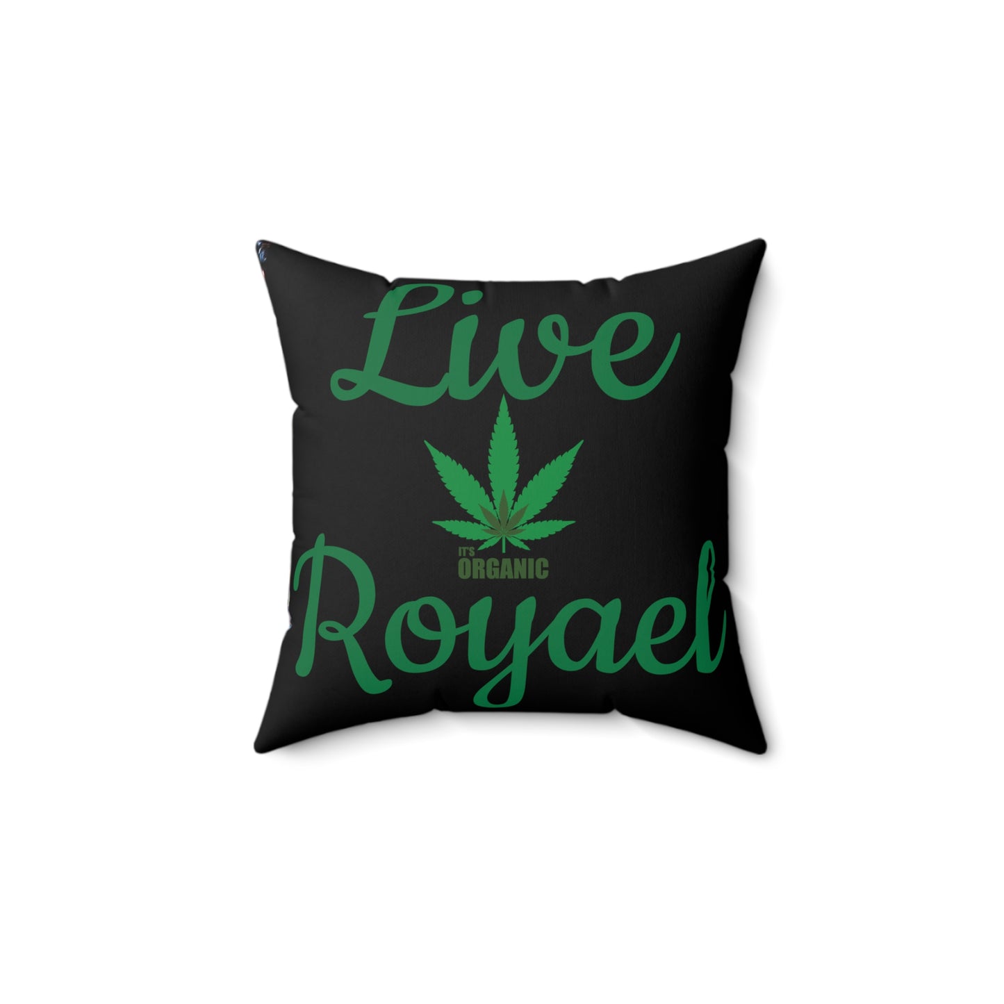 Royael Fall Goddess Spun Polyester Square Pillow