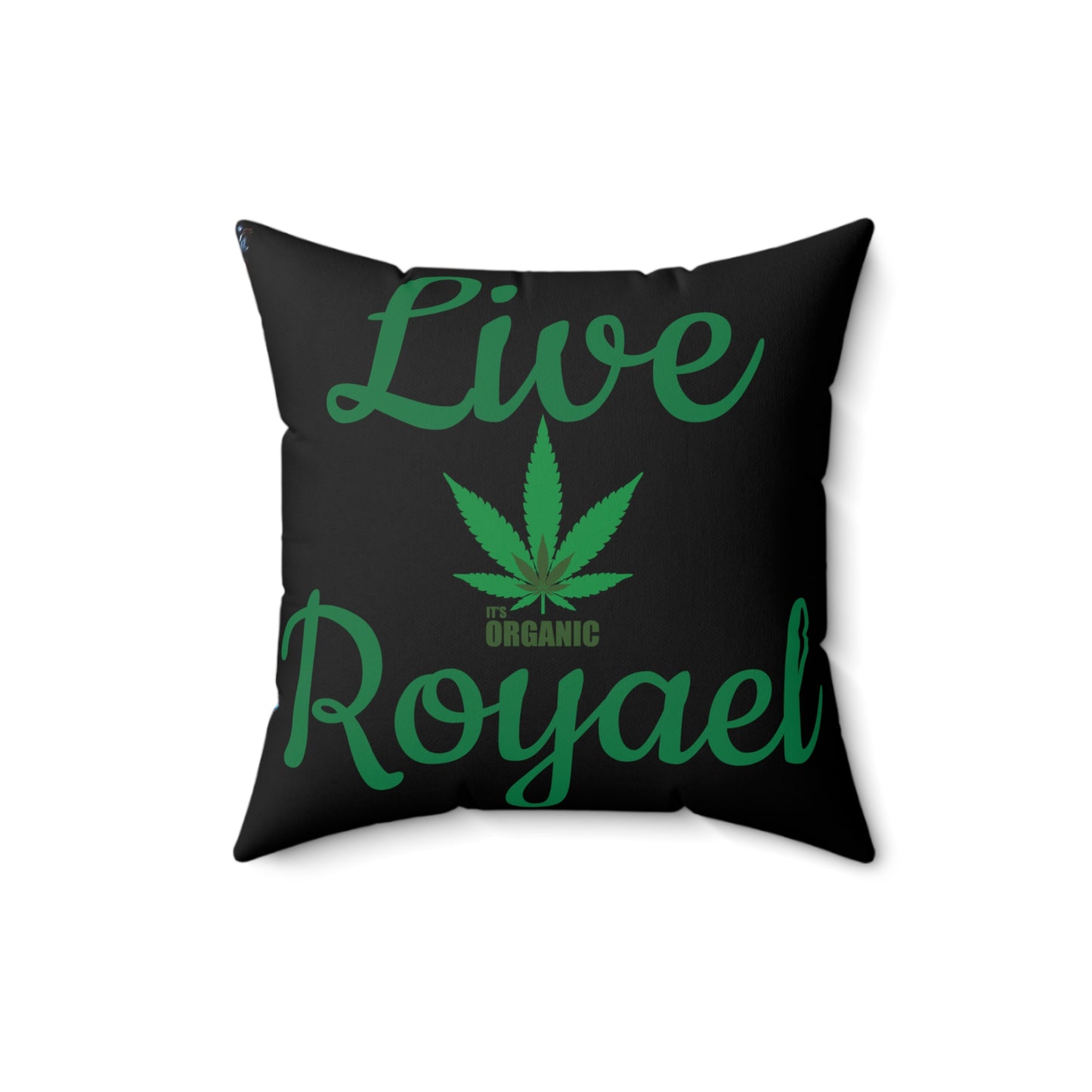 Royael Fall Goddess Spun Polyester Square Pillow