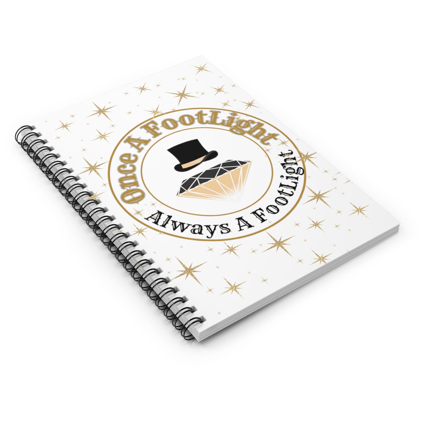 Royael Lights Spiral Notebook