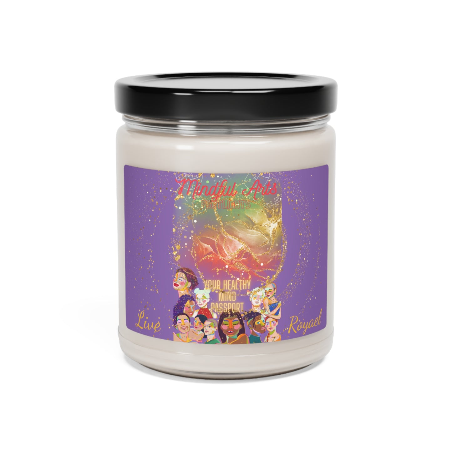 Royael Arts Scented Soy Candles ( Mindful Arts Collection)