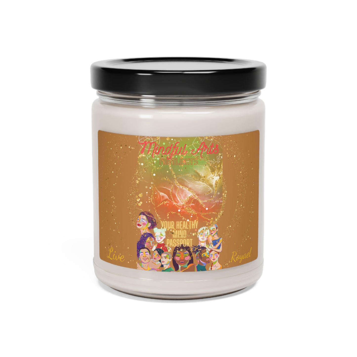 Royael Arts Scented Soy Candles ( Mindful Arts Collection)