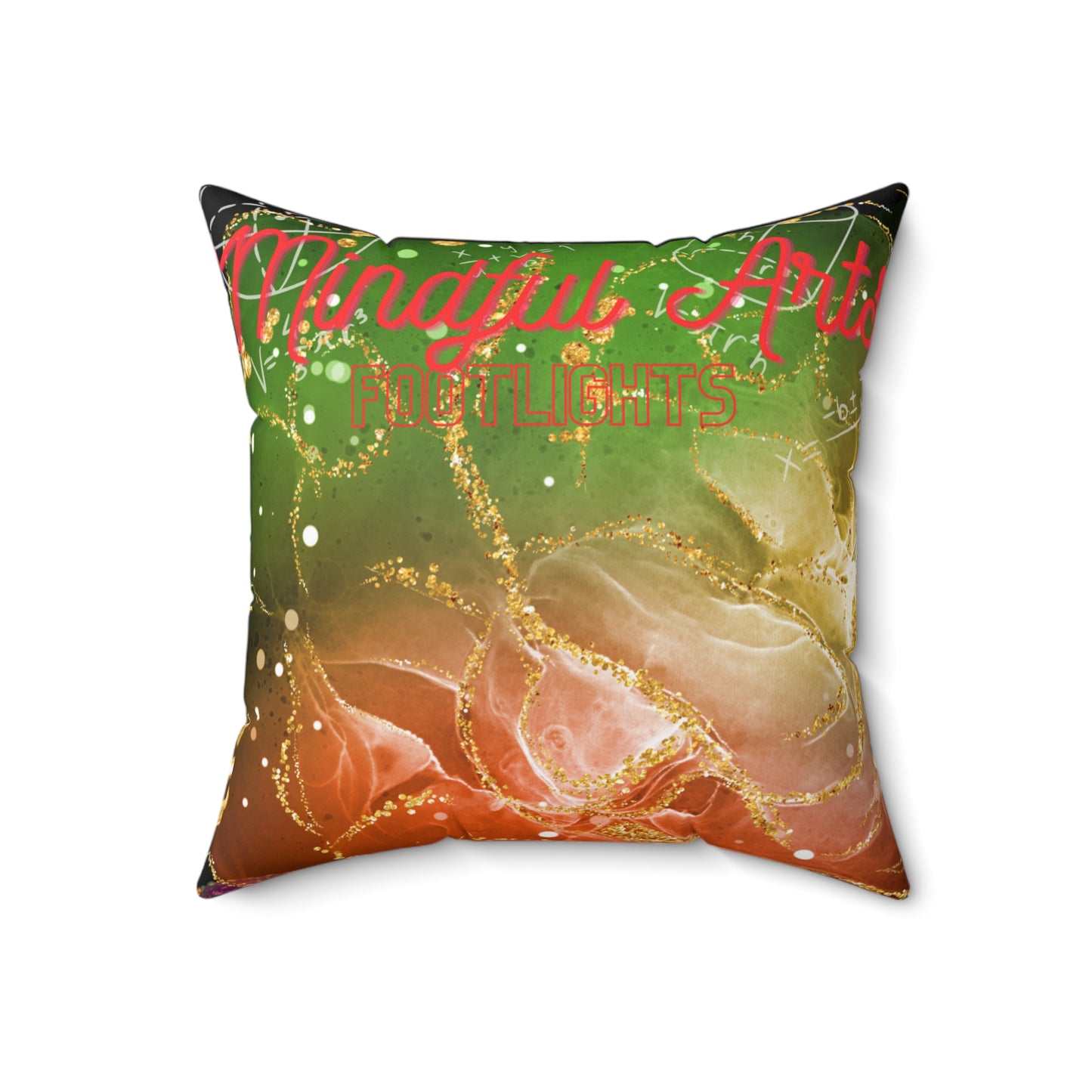 FootLights Mindful Arts Square Pillow