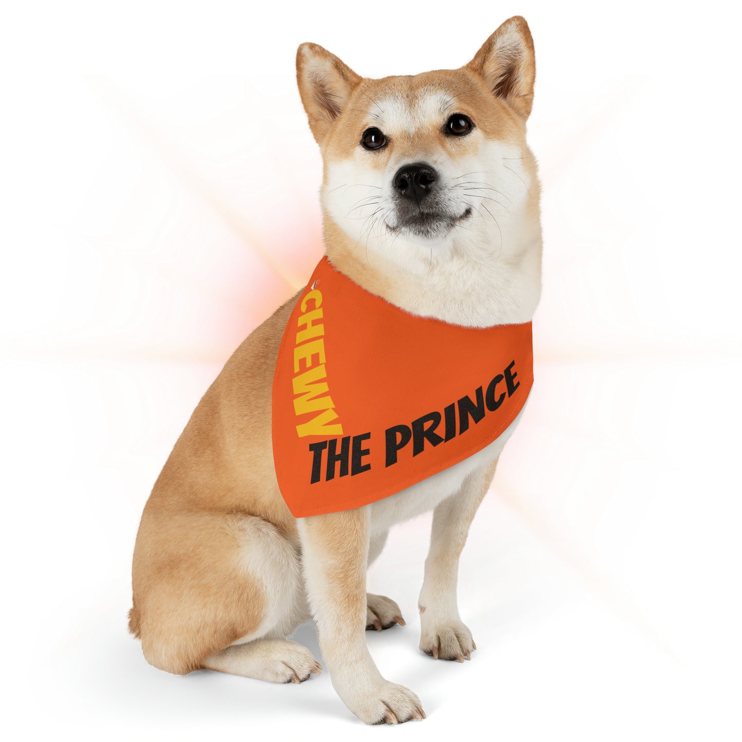 Chewy The Prince Pet Bandana Collar