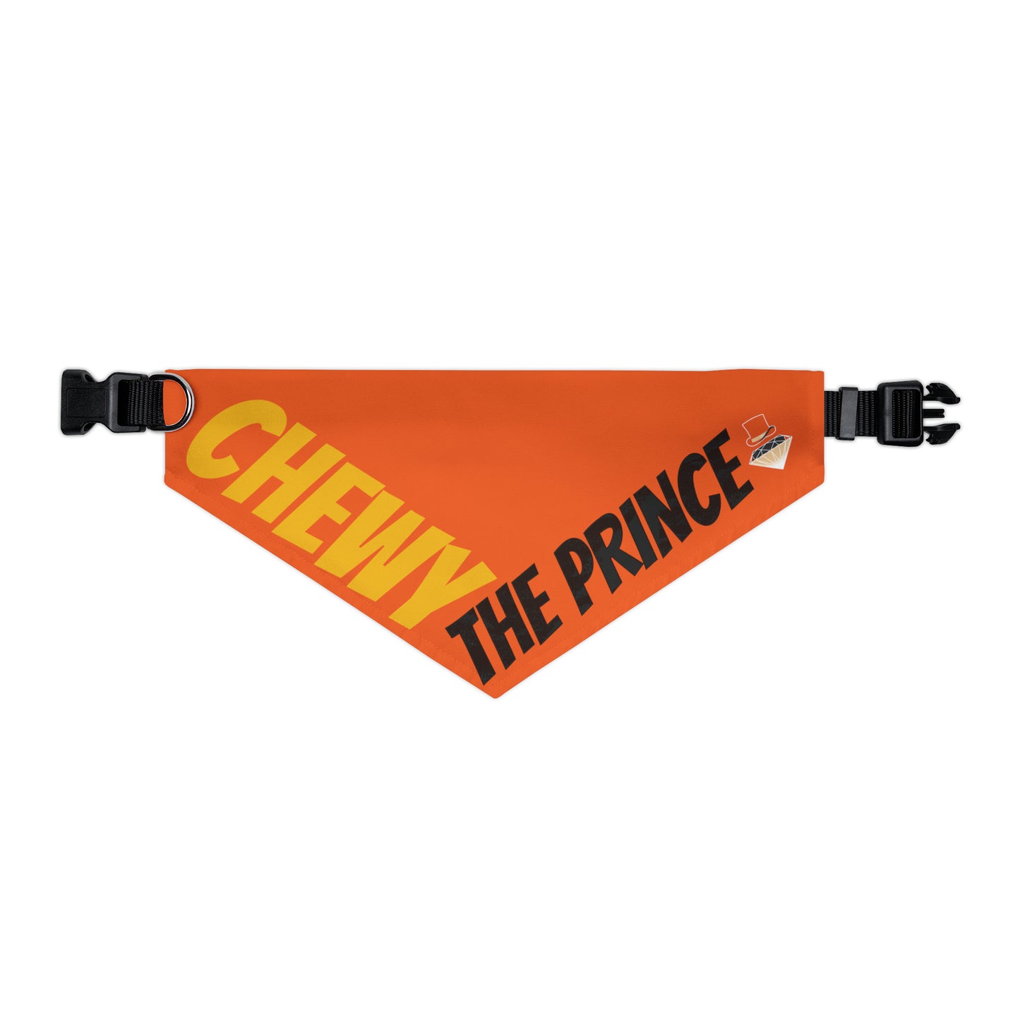 Chewy The Prince Pet Bandana Collar