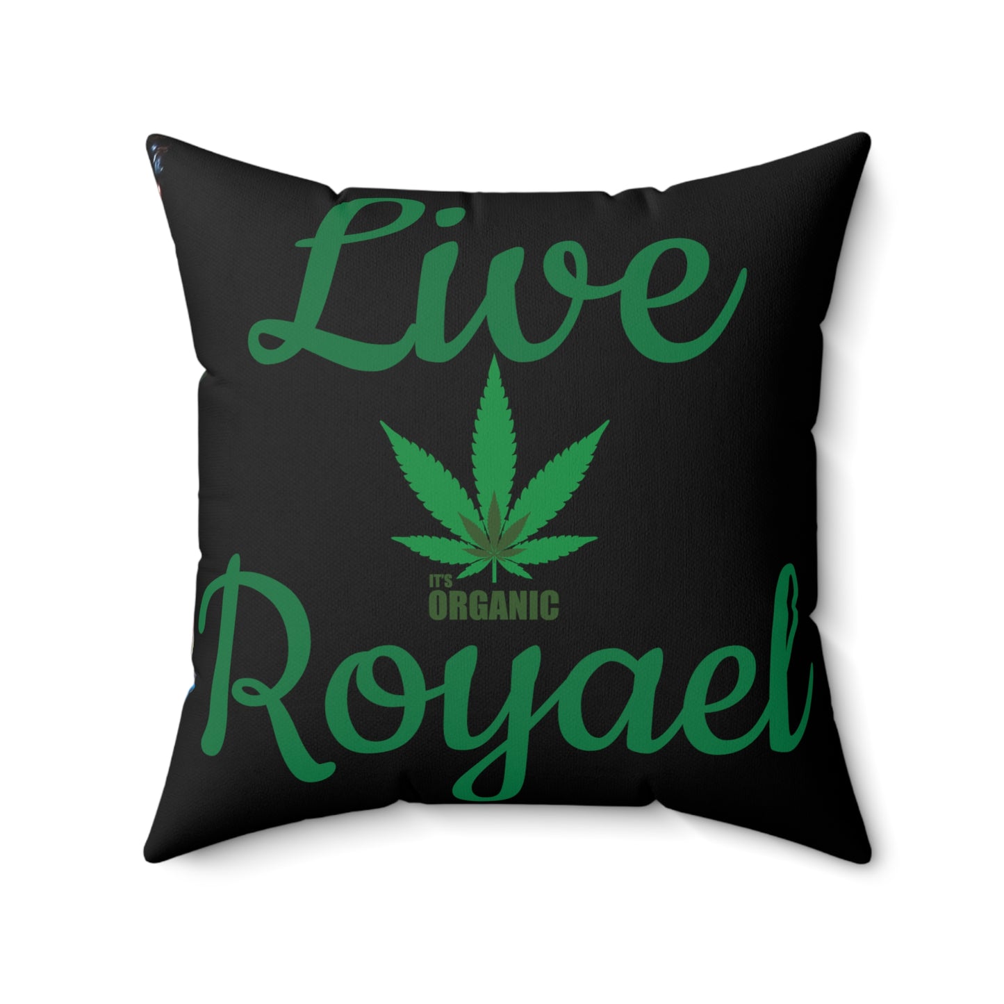 Royael Fall Goddess Spun Polyester Square Pillow