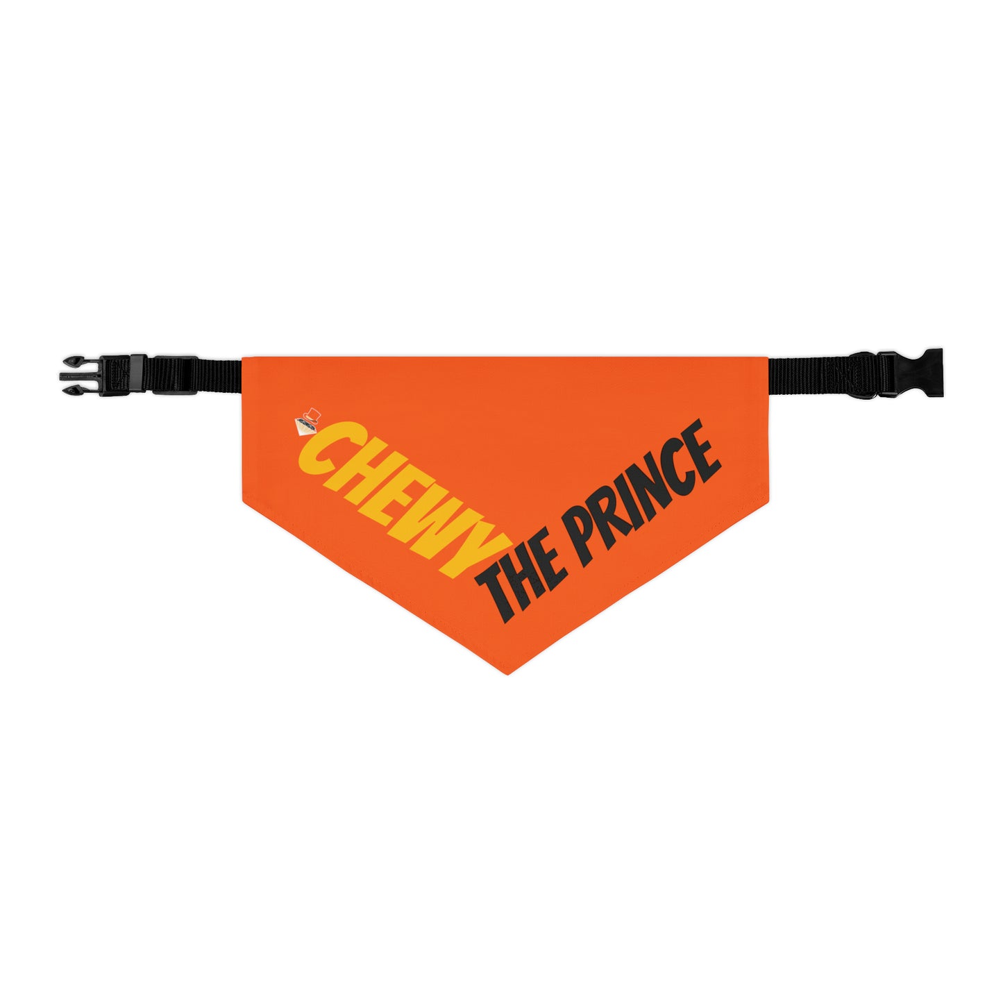 Chewy The Prince Pet Bandana Collar