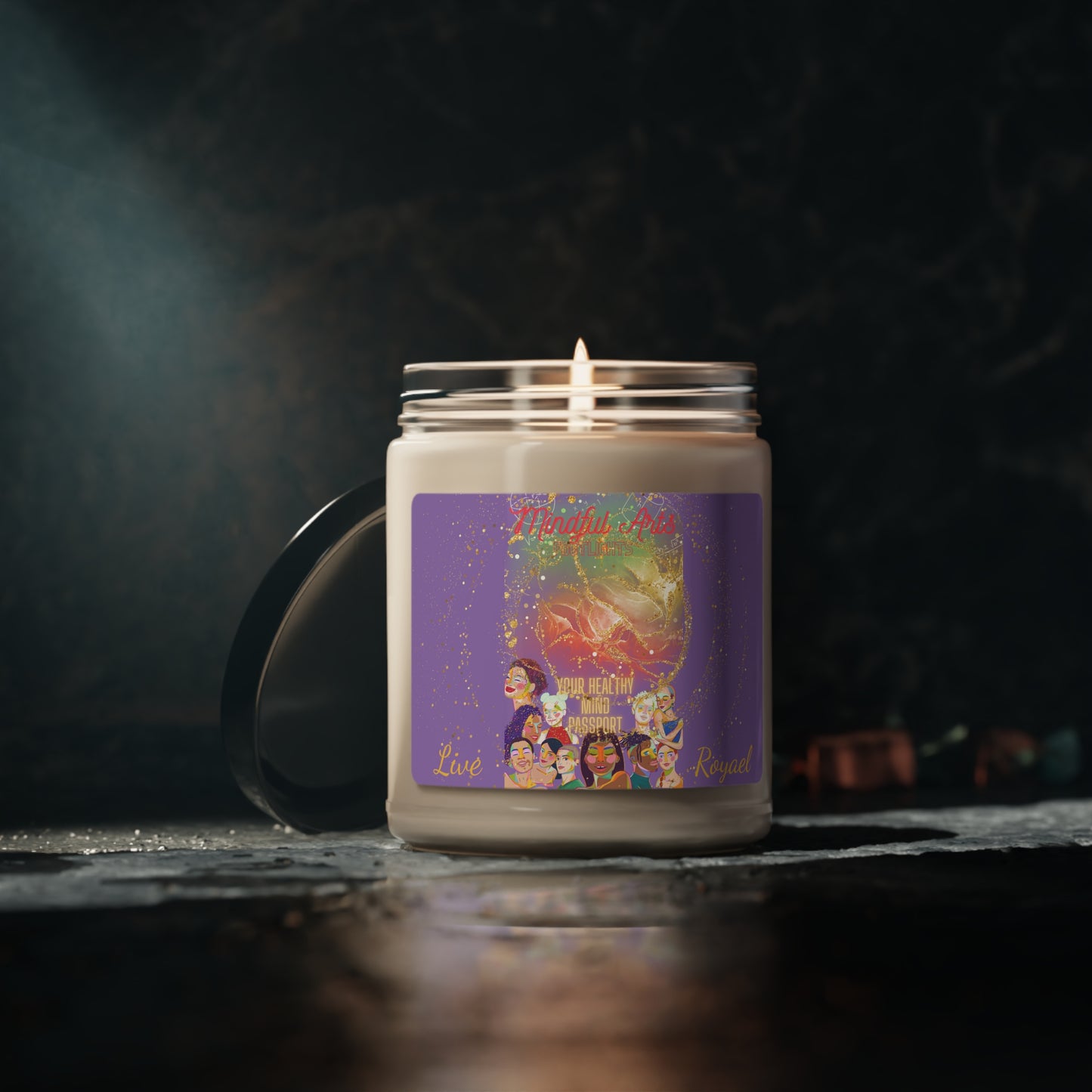 Royael Arts Scented Soy Candles ( Mindful Arts Collection)