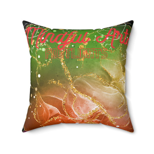 FootLights Mindful Arts Square Pillow