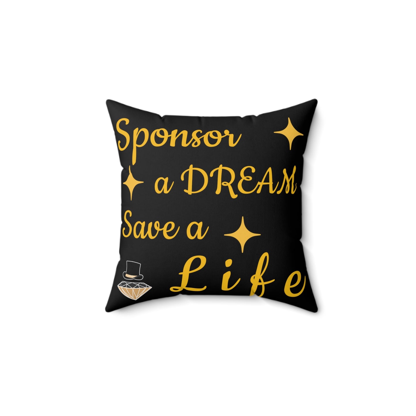 FootLights Mindful Arts Square Pillow