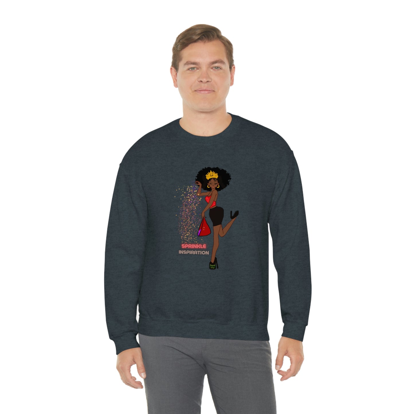 Royael Drip Unisex Crewneck Sweatshirt