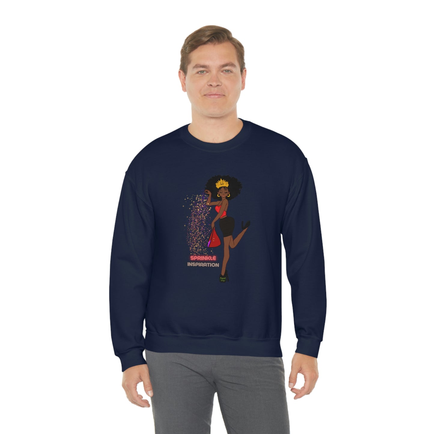 Royael Drip Unisex Crewneck Sweatshirt