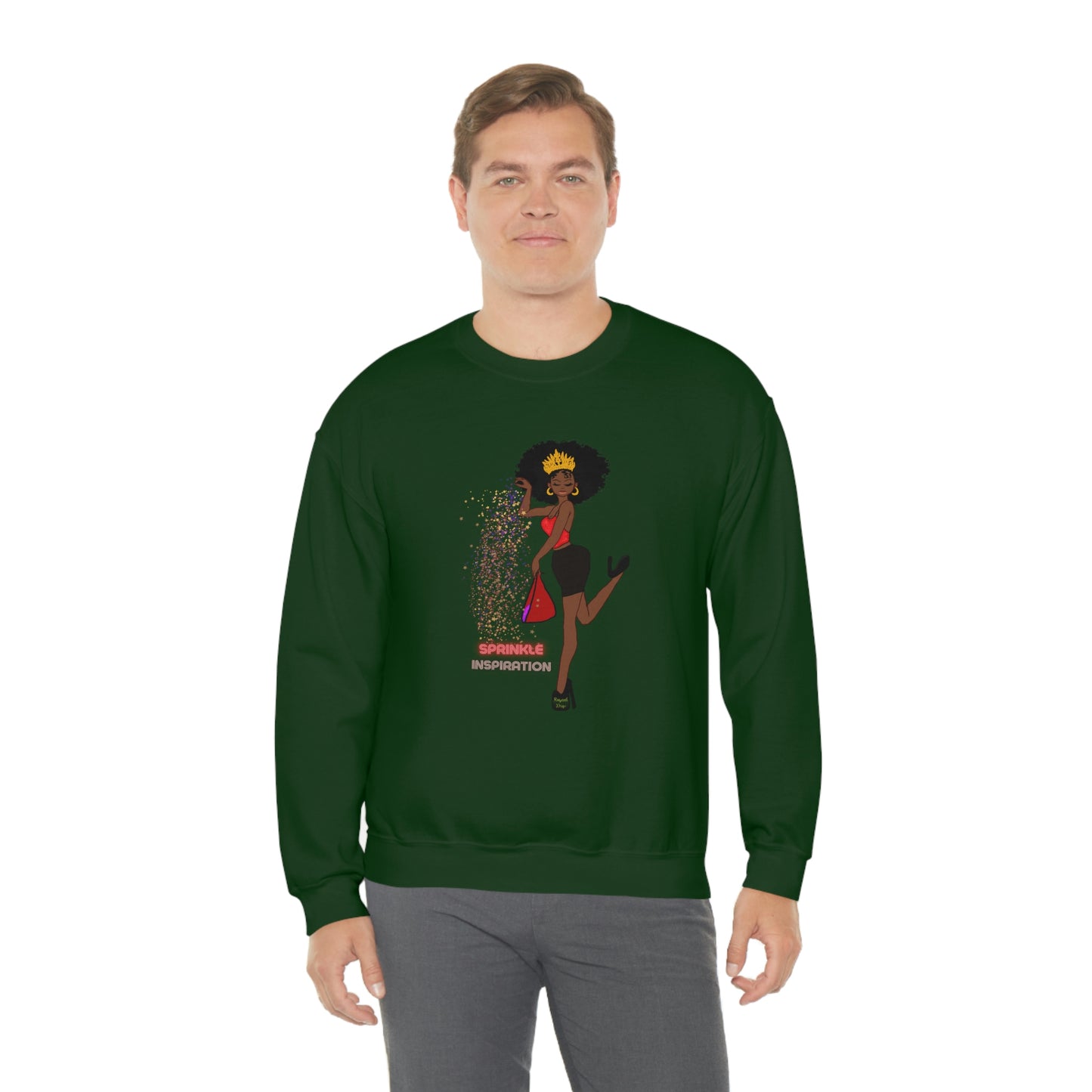 Royael Drip Unisex Crewneck Sweatshirt