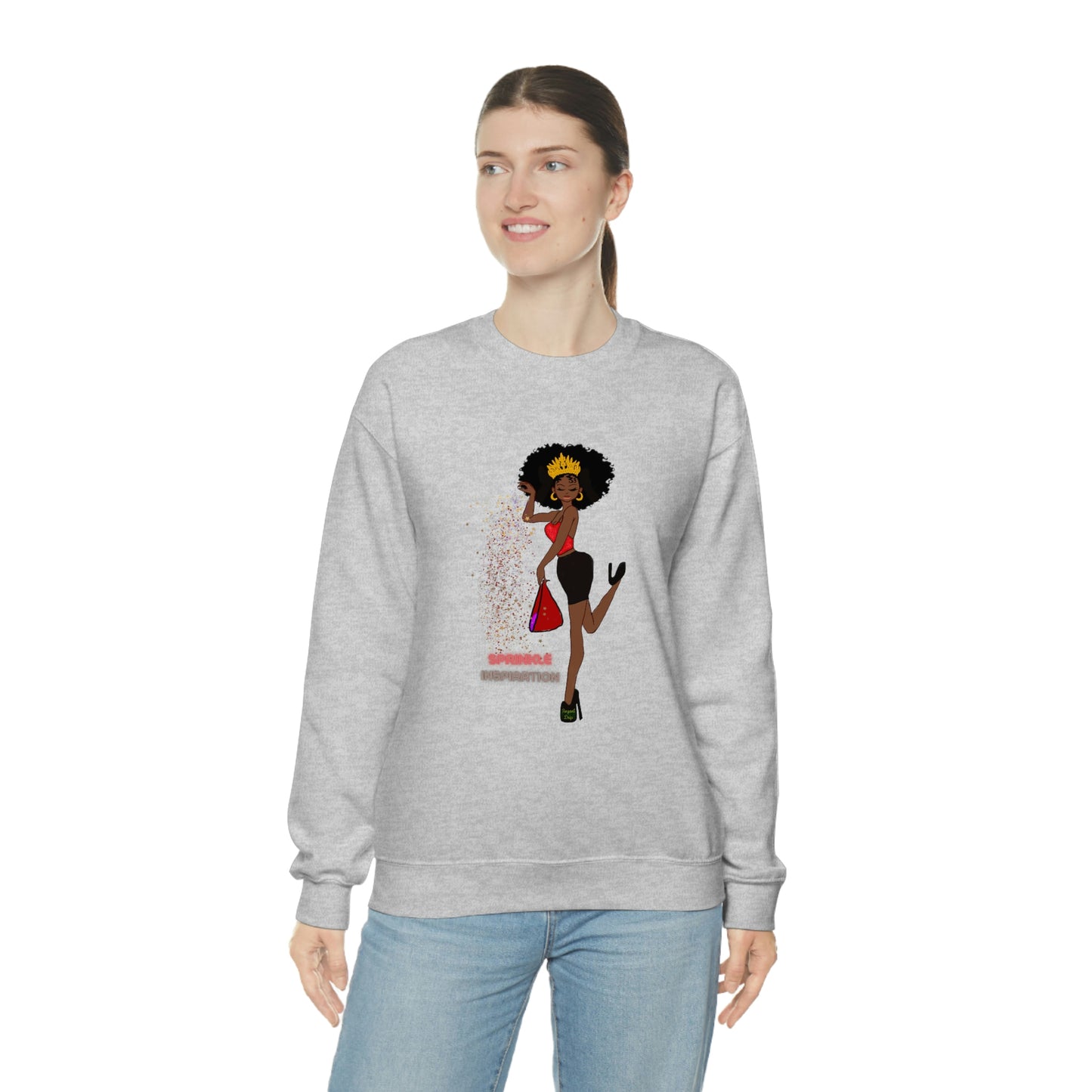 Royael Drip Unisex Crewneck Sweatshirt