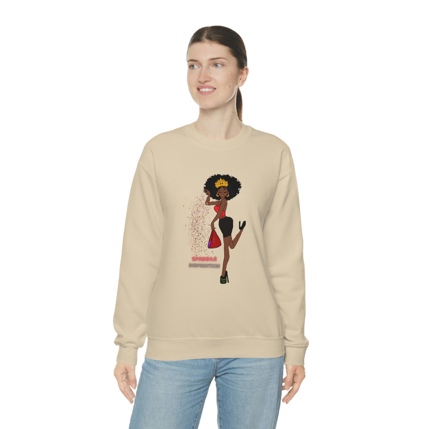 Royael Drip Unisex Crewneck Sweatshirt