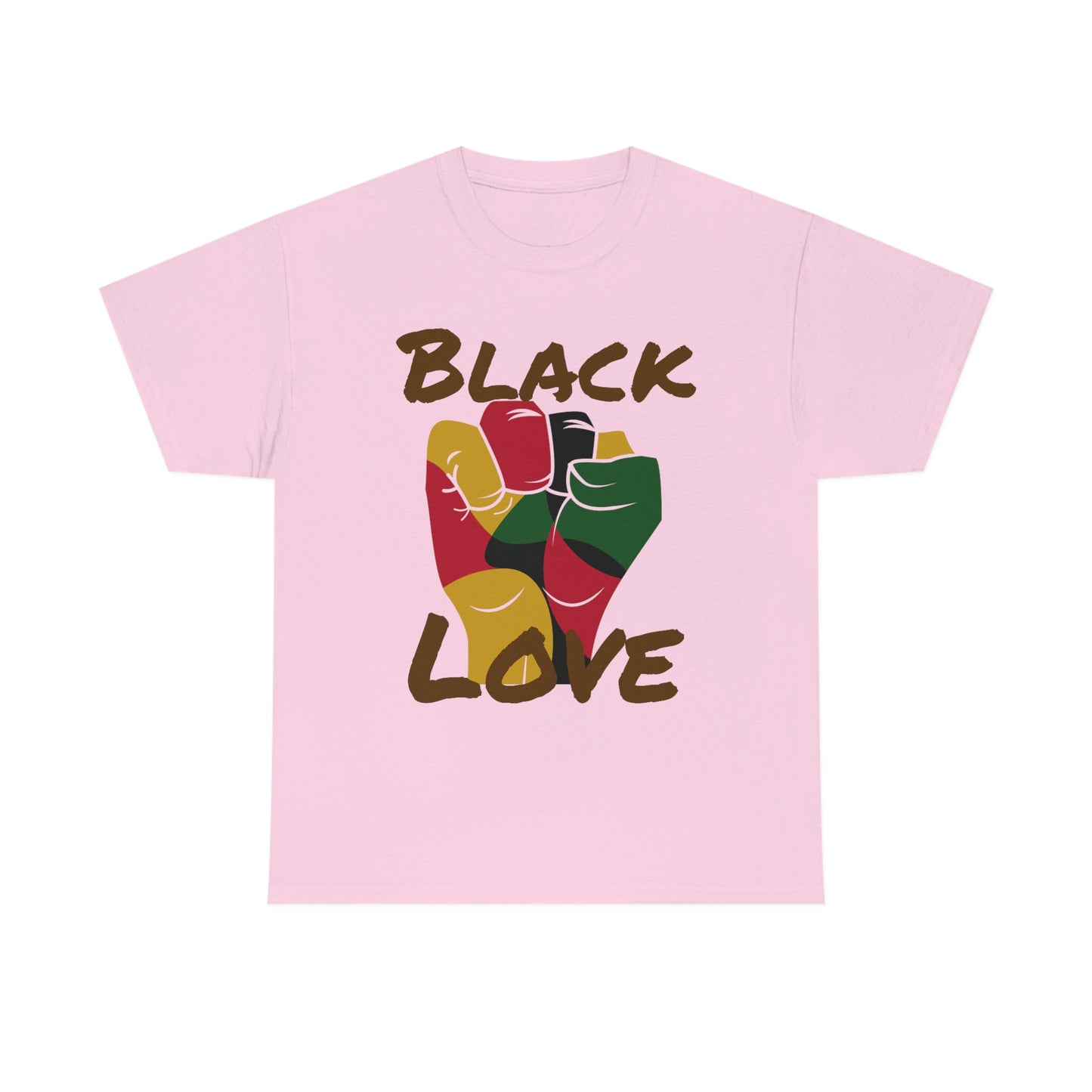 Royael Drip Black Love Unisex Cotton Tee