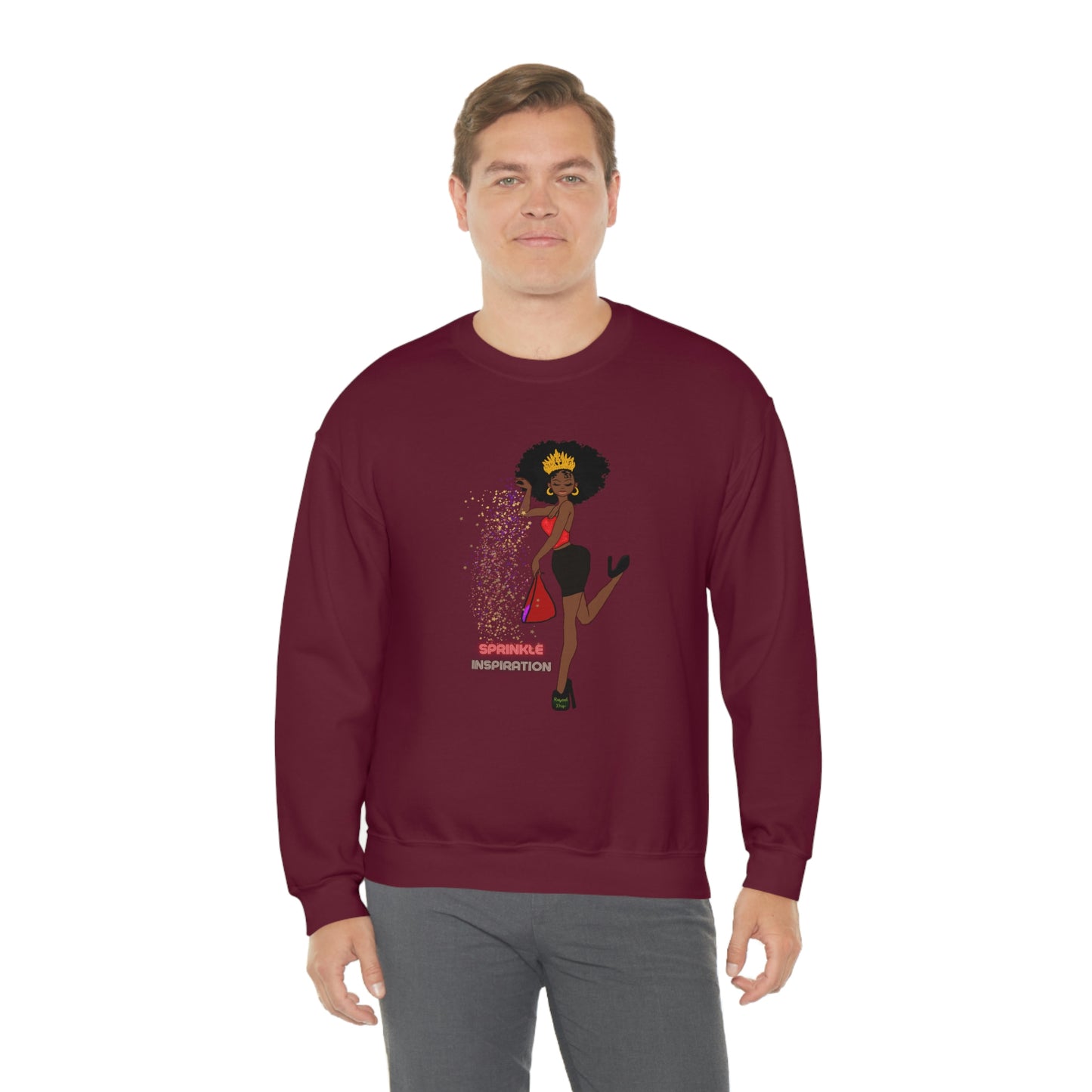 Royael Drip Unisex Crewneck Sweatshirt