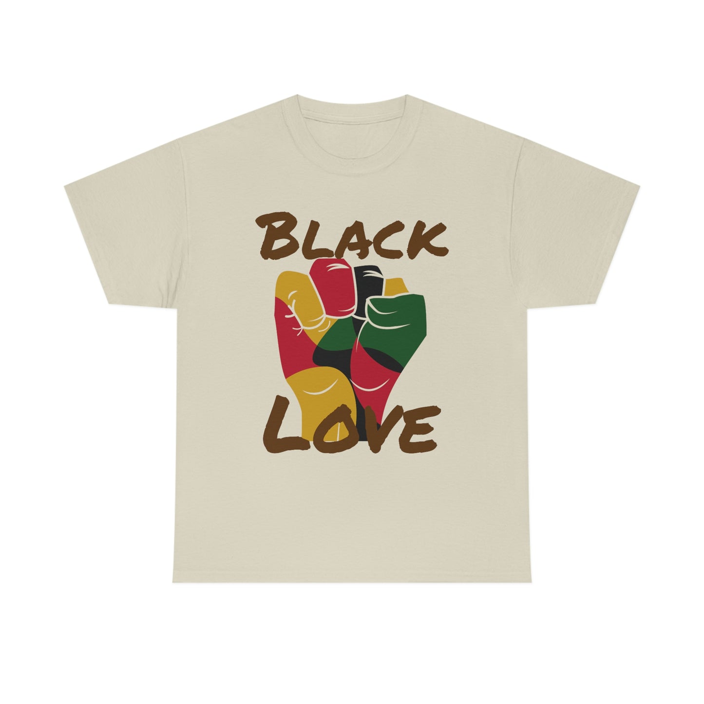 Royael Drip Black Love Unisex Cotton Tee