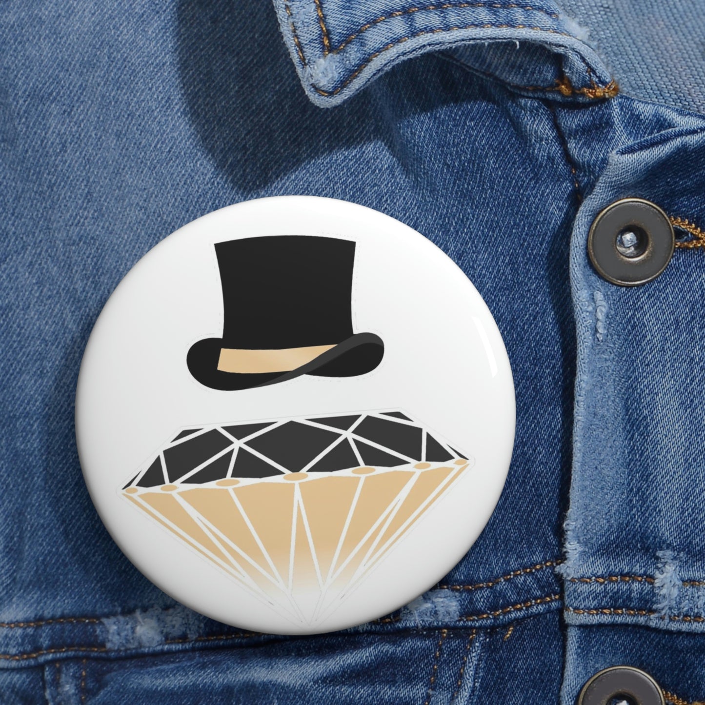 FootLights Pride Custom Pin Buttons