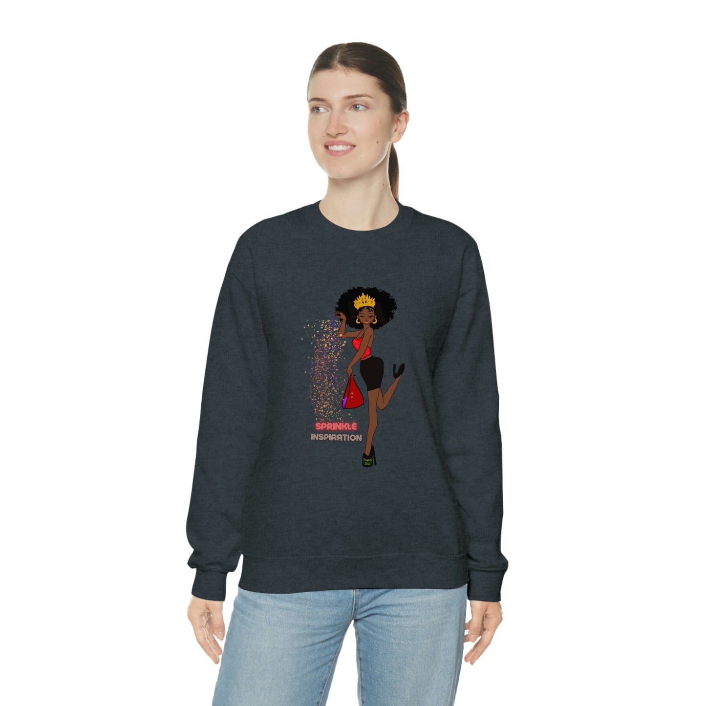 Royael Drip Unisex Crewneck Sweatshirt