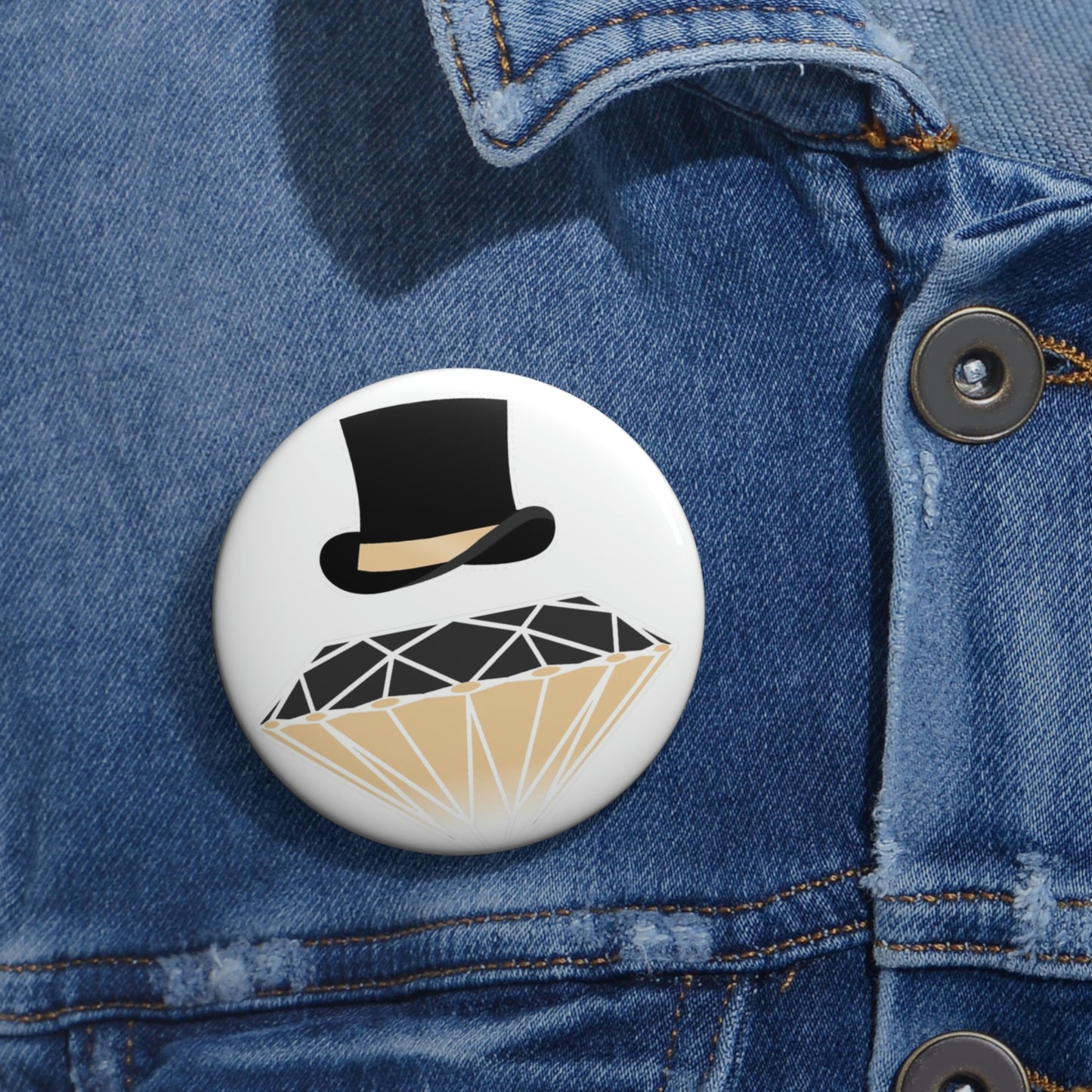 FootLights Pride Custom Pin Buttons