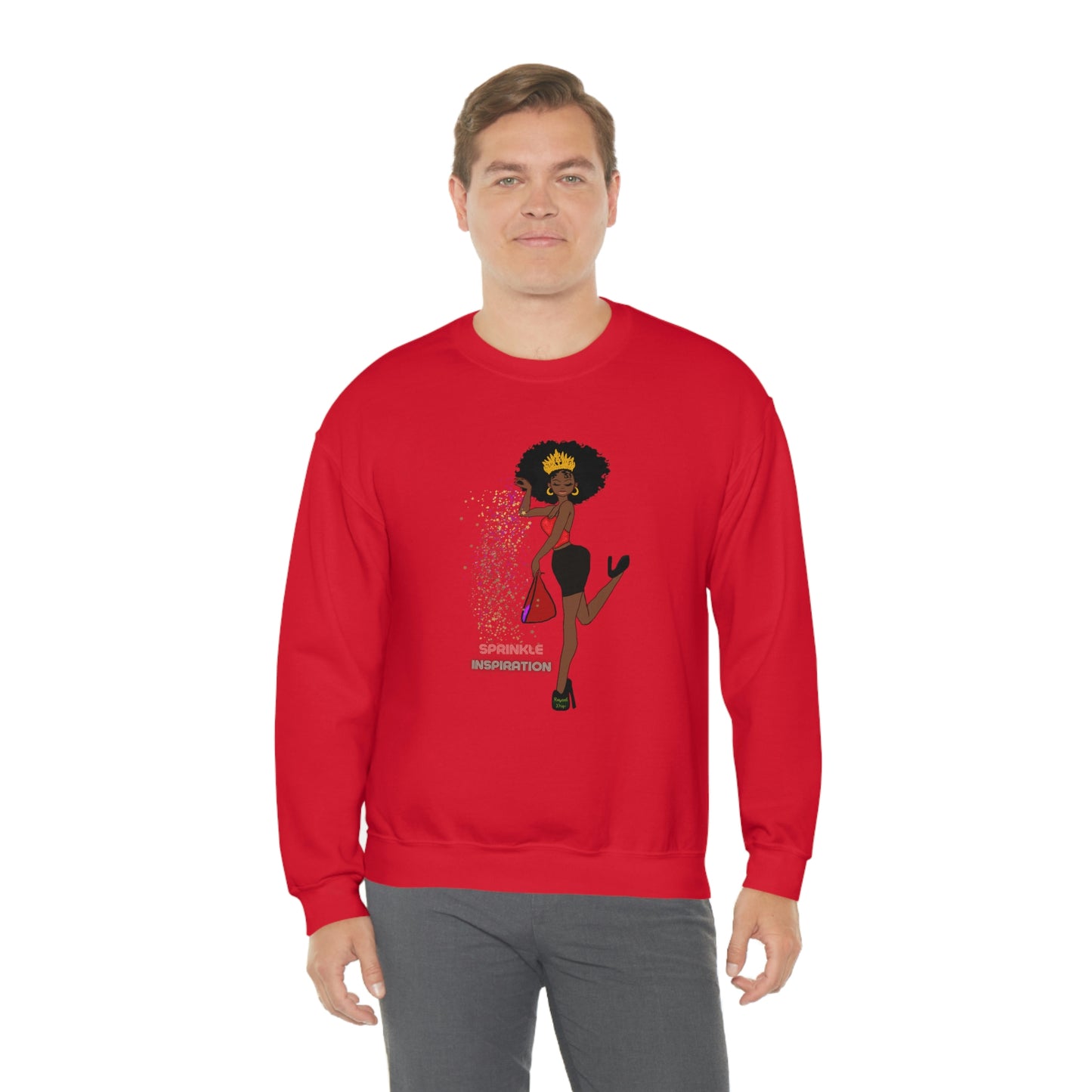 Royael Drip Unisex Crewneck Sweatshirt