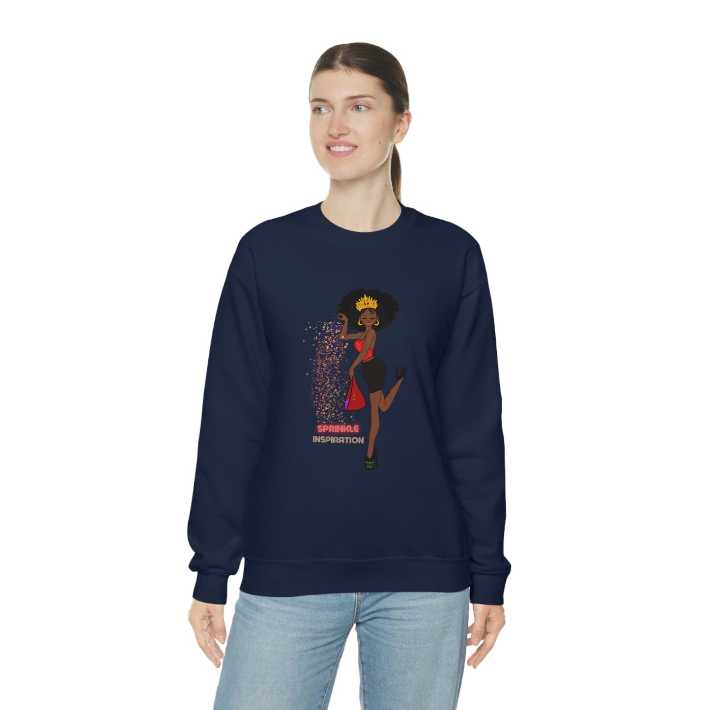 Royael Drip Unisex Crewneck Sweatshirt