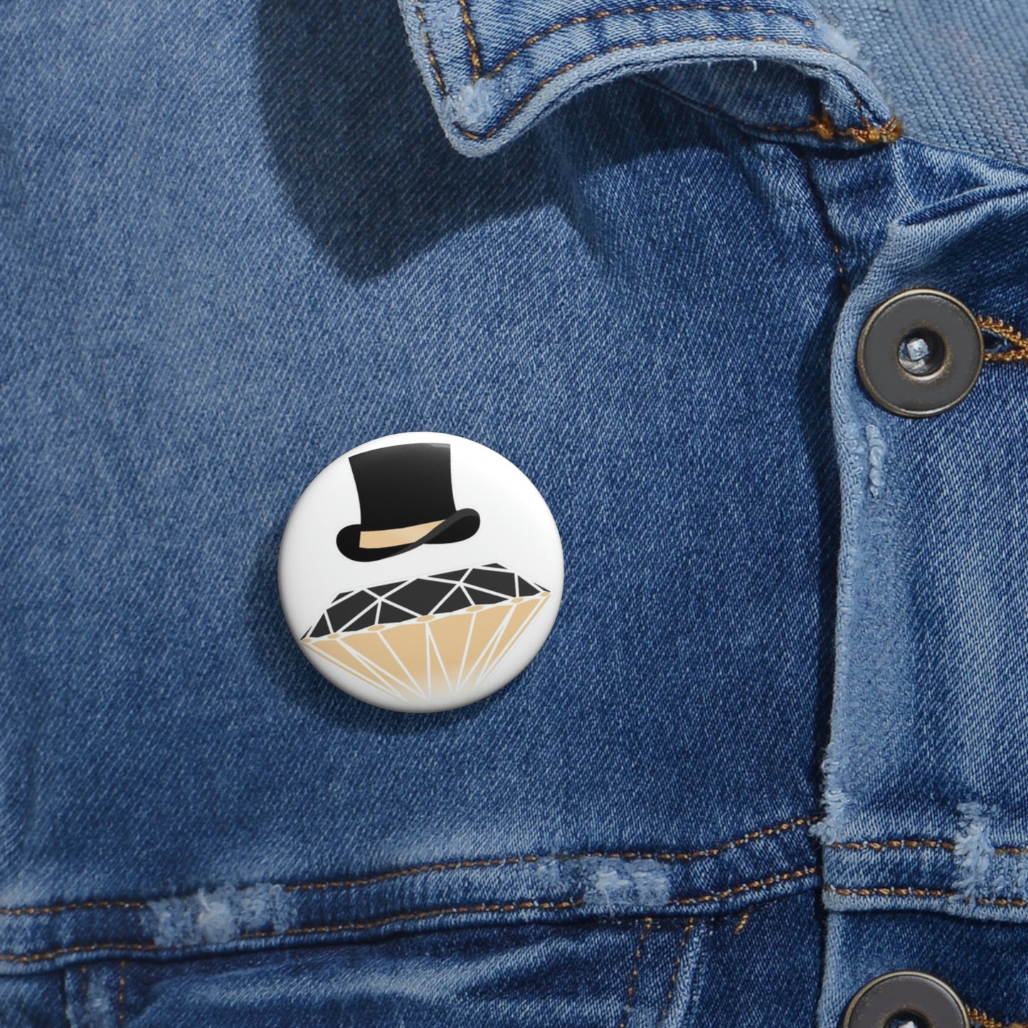 FootLights Pride Custom Pin Buttons