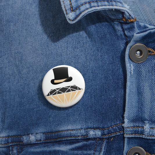 FootLights Pride Custom Pin Buttons